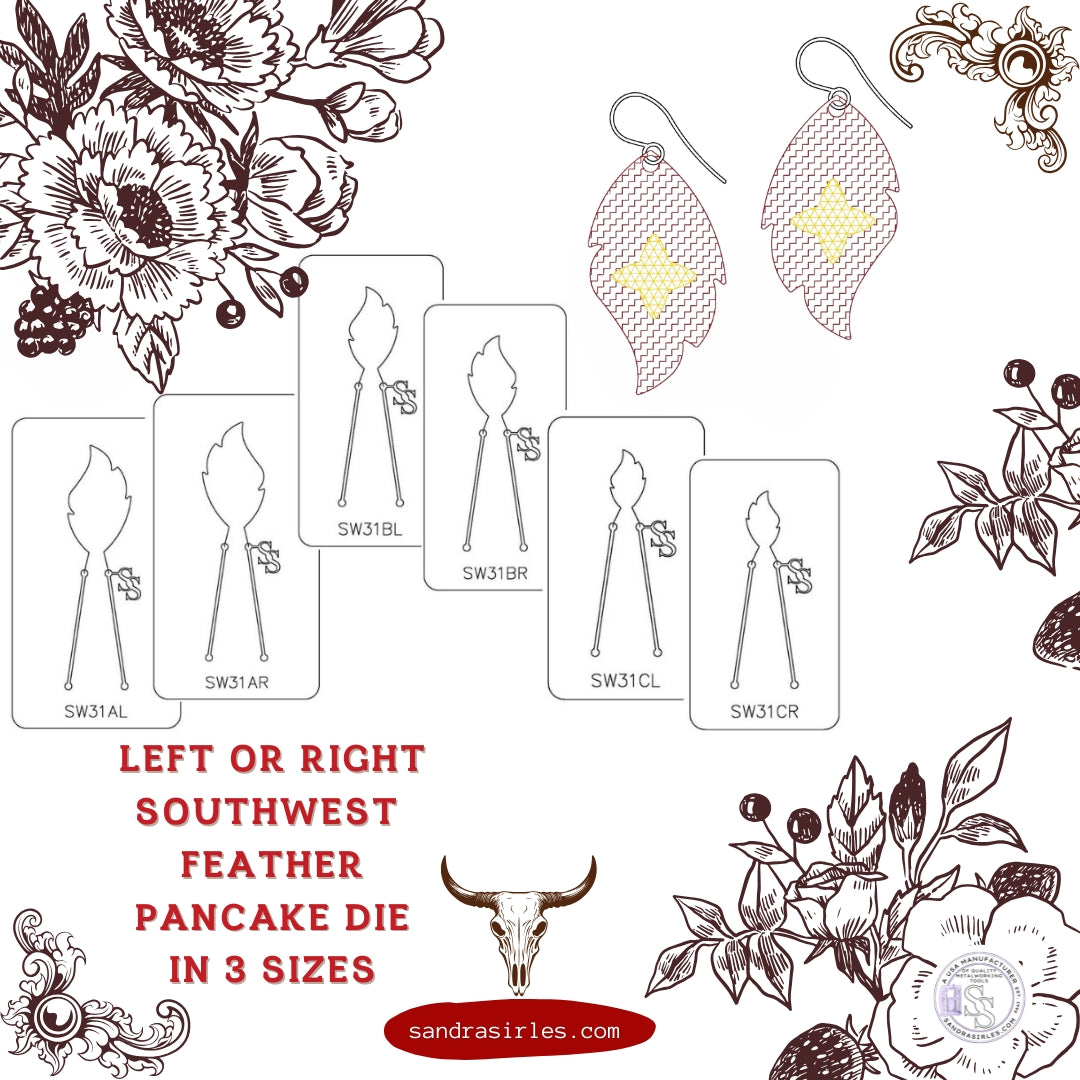 PANCAKE DIE SW31 SW FEATHER 3 LEFT OR RIGHT